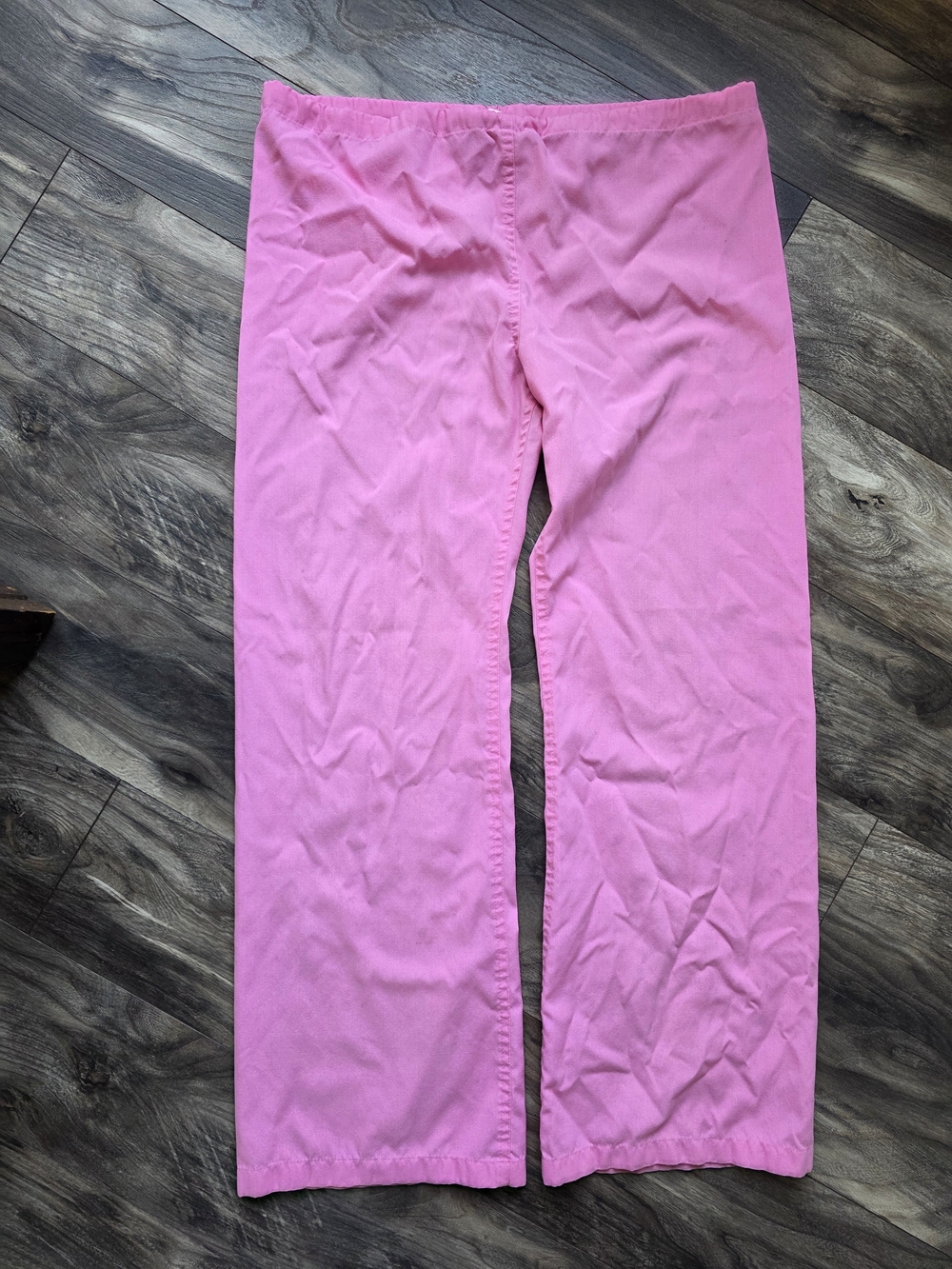 Urban Scrubs Pink Wide-Leg Pull-On Scub Pants